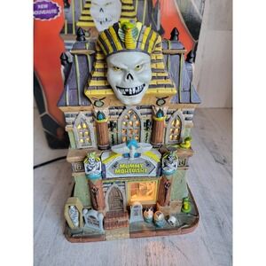 Lemax Mummy mortuary Spooky Town Halloween Village accessory